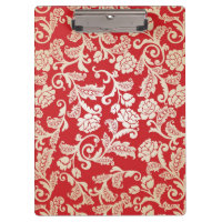 Damask floral background pattern