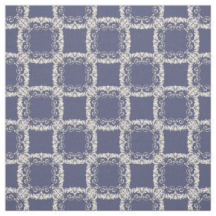 damask floral golden seamless pattern fabric