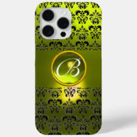 DAMASK GEM MONOGRAM Yellow