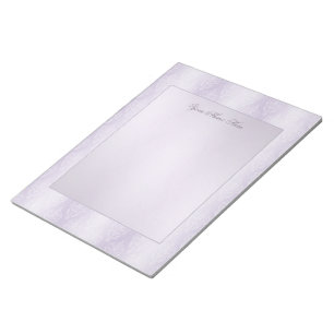 Damask Lavender Shine Notepad