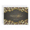 Damask  Leopard Wedding Invites