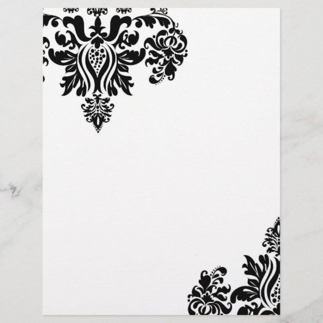 Damask Letterhead (Front)