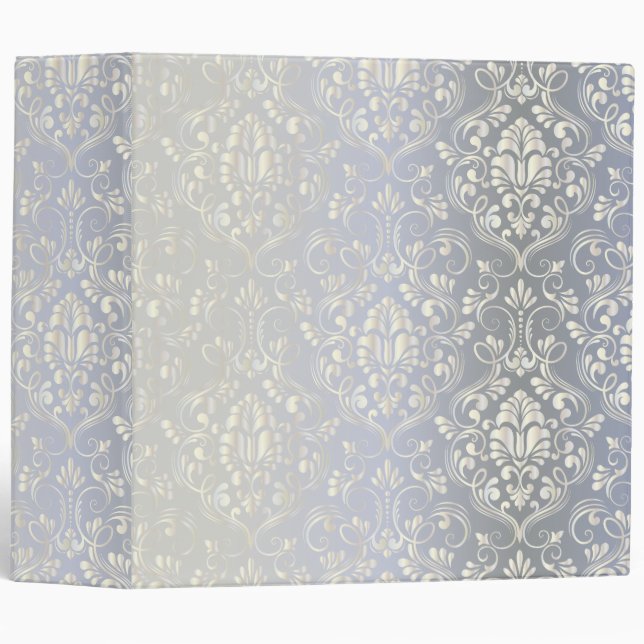 Damask luxury vintage binder (Front/Spine)