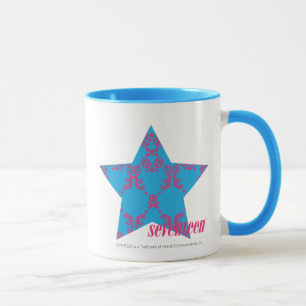 Damask Magenta-Aqua 2 Mug