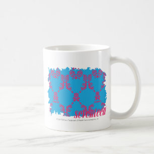 Damask Magenta-Aqua 4 Coffee Mug
