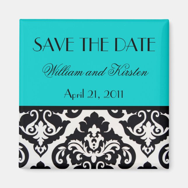 Damask Magnet (Front)