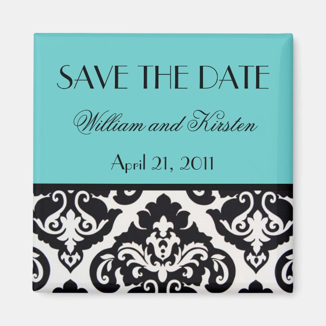 Damask Magnet (Front)