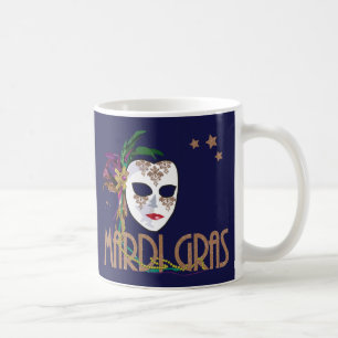 Damask Mardi Gras Mug