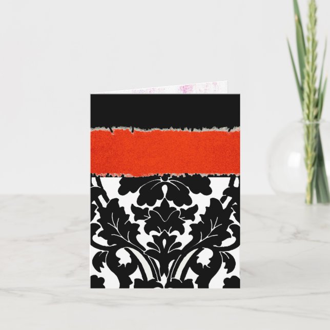 Damask Me ~ Card / Invitations (Front)