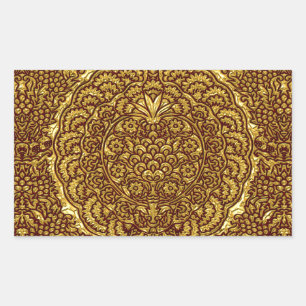 Damask of Queen Margaret I of Denmark's dress Sticker