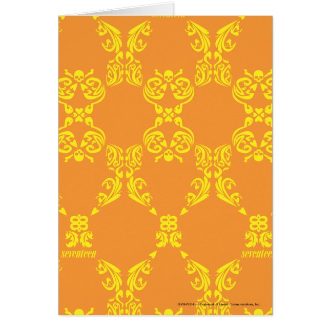 Damask Orange-Yellow (Front)