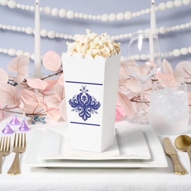 Damask ornament  favor box (Wedding)
