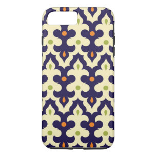 Damask paisley arabesque Moroccan pattern girly Case-Mate iPhone Case