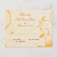 Damask Parisienne - Marmalade & Fall Spice RSVP