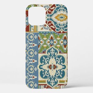 Damask Patchwork: Colourful Turkish Vintage. iPhone 12 Case