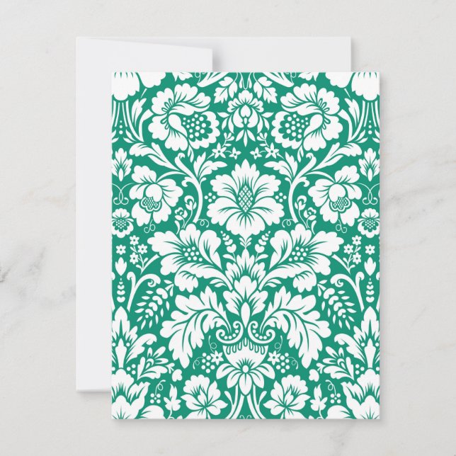 Damask Pattern 10 Card (Front)