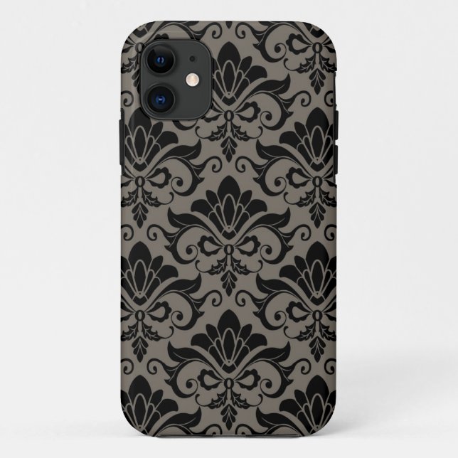 Damask Pattern 2 Case-Mate iPhone Case (Back)