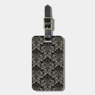Damask Pattern 2 Luggage Tag
