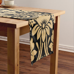 Damask Pattern 2 Short Table Runner