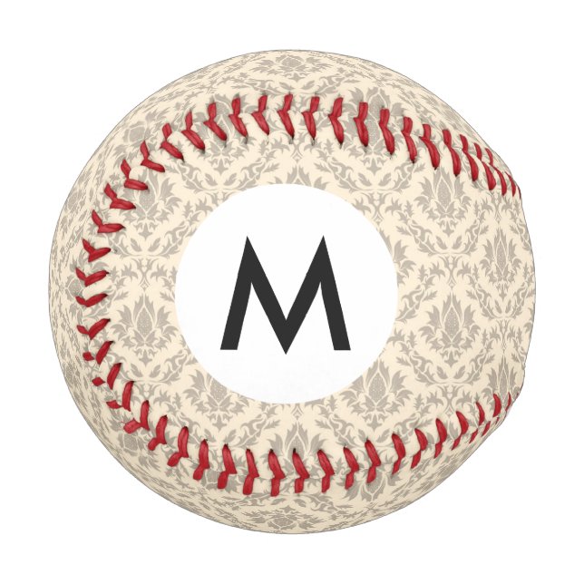 Damask pattern 3 baseball (Front Left)