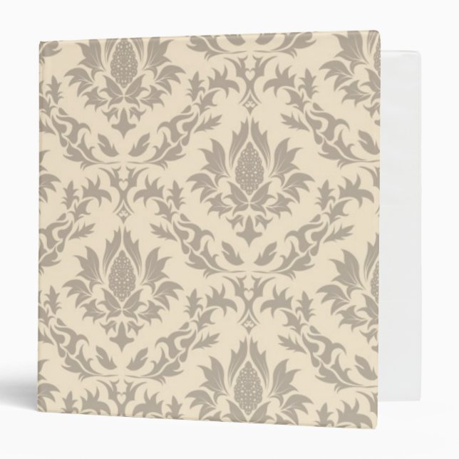 Damask pattern 3 binder (Front/Inside)