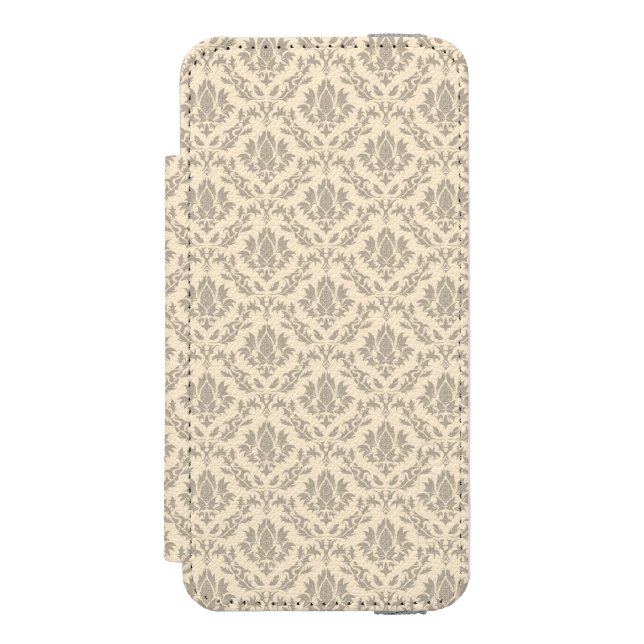 Damask pattern 3 incipio iPhone wallet case (Folio Front)