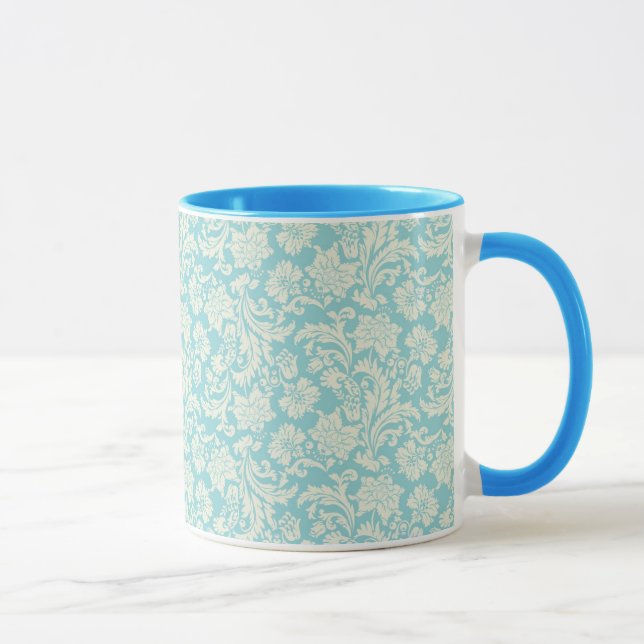 Damask Pattern 3 Mug (Right)