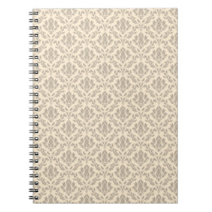 Damask pattern 3 notebook