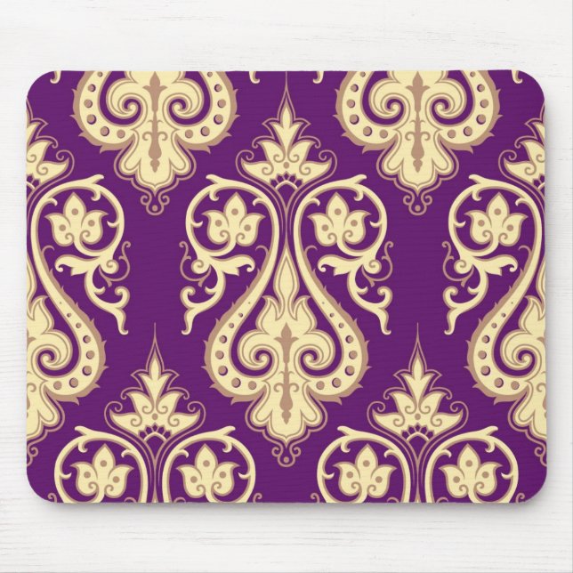 Damask Pattern 4 Mouse Pad (Front)