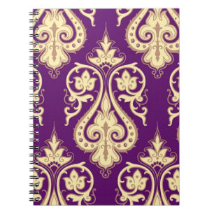 Damask Pattern 4 Notebook