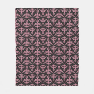 Damask Pattern 5 Fleece Blanket