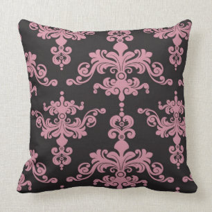 Damask Pattern 5 Throw Pillow