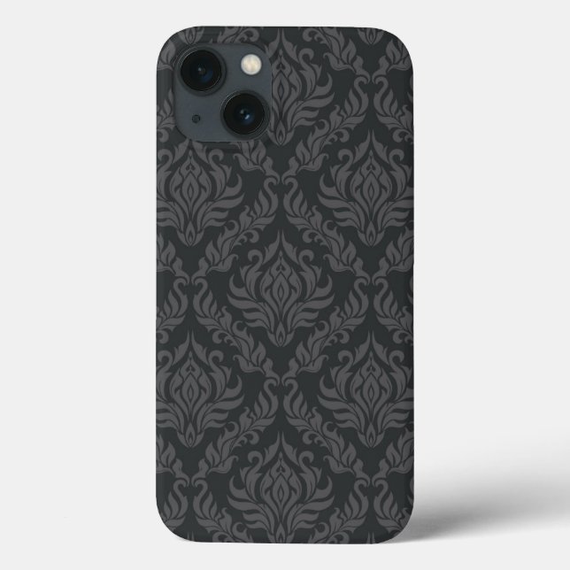 Damask Pattern 6 Case-Mate iPhone Case (Back)