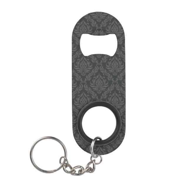 Damask Pattern 6 Mini Bottle Opener (Front)