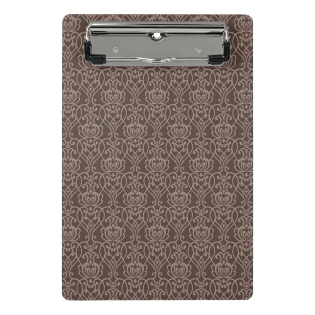 Damask pattern 6 mini clipboard (Front)