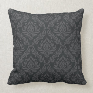 Damask Pattern 6 Throw Pillow