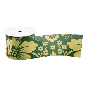 Damask Pattern 8 Satin Ribbon