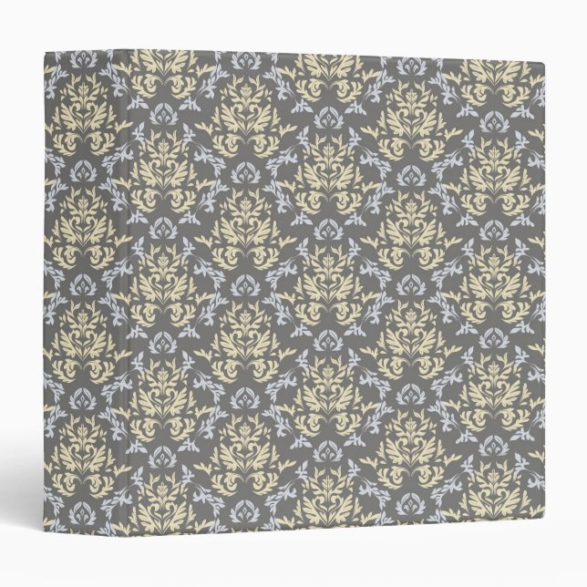 Damask pattern binder (Front/Spine)