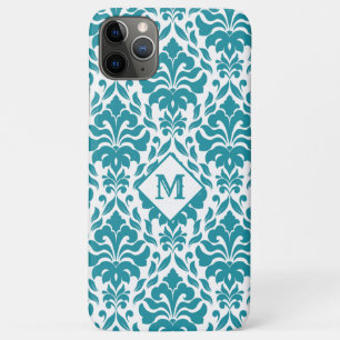 Damask Pattern custom monogram phone cases