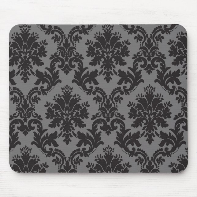Damask pattern mouse pad (Front)