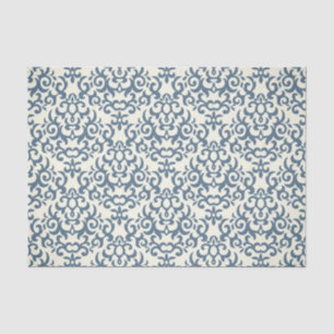 Damask pattern on gradient background 2 tissue paper