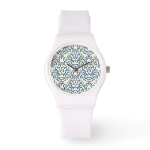 Damask pattern on gradient background 2 watch