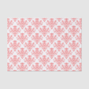 Damask Pattern - Soft Pink Tissue Paper