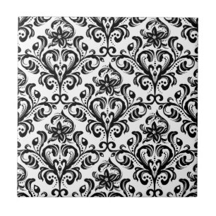 Damask Pattern Tile