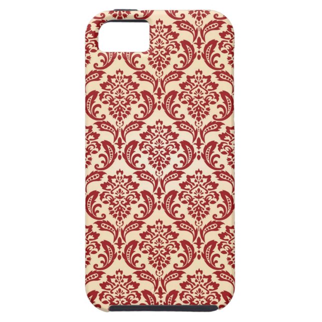 Damask pattern wallpaper Case-Mate iPhone case (Back)
