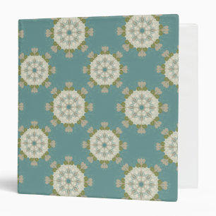 Damask pattern with abstract elements binder