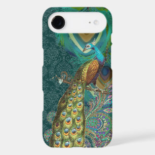 Damask Peacock & Feather You Choose Color