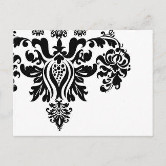 Damask Postcard