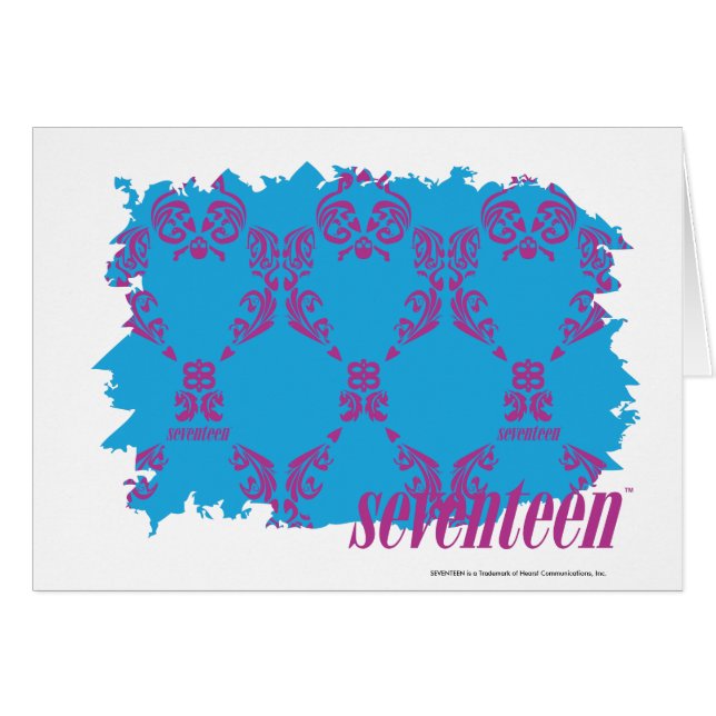Damask Purple-Aqua 4 (Front Horizontal)