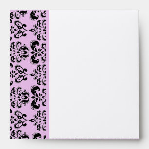DAMASK Purple Lavander 3 Envelope